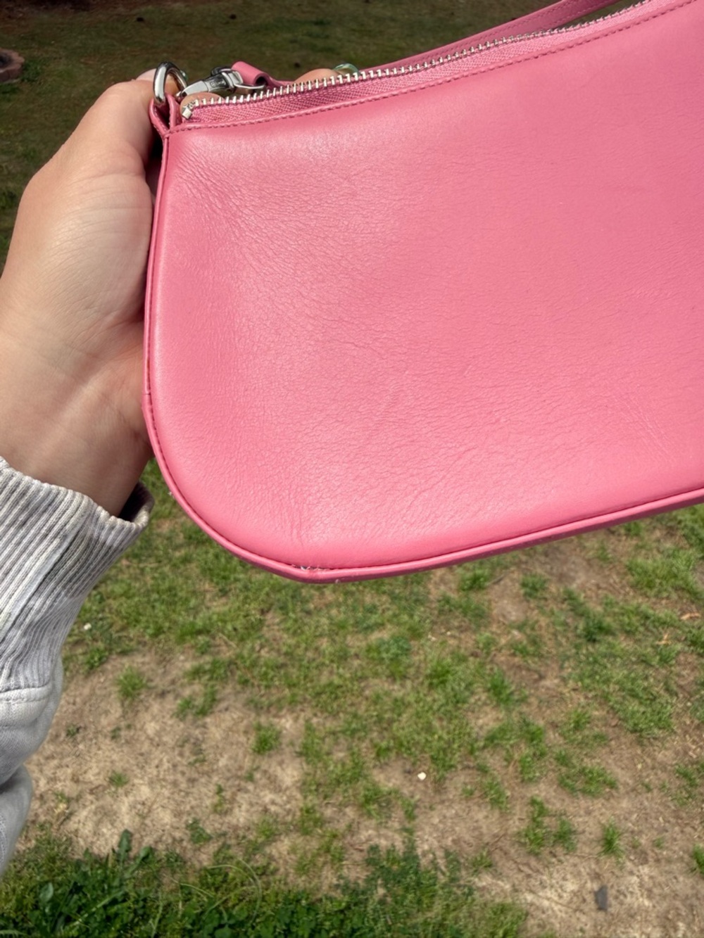 Coach Pearlized Nappa Leather Demi Shoulder Bag - Picture 8 of 8